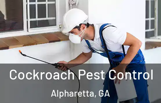  Cockroach Pest Control Alpharetta, GA