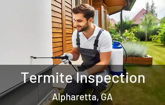  Termite Inspection Alpharetta, GA